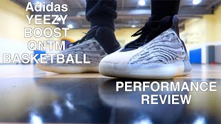 Adidas Yeezy QNTM Performance Review and On Foot [upl. by Robbin]