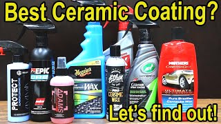 Best Ceramic Spray Coating Mothers vs Meguiars vs Ethos Pro [upl. by Aehcim]