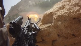 FIREFIGHT ON HELMET CAM IN AFGHANISTAN  PART 1  FUNKER530 [upl. by Caterina]