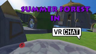 Exploring Summer Forest from Spyro 2 in VRChat [upl. by Aiam]