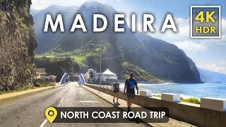 Discover MADEIRA Portugal 🇵🇹  Beautiful Coastal Roads amp Epic Mountains  4K Drive Tour [upl. by Arlinda]