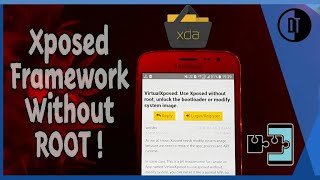 Get Xposed Framework On NonRooted Android Device No Root Needed [upl. by Llevel177]