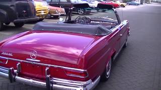 Mercedes Benz 220SE CabrioletVIDEO wwwERclassicscom [upl. by Idnim]