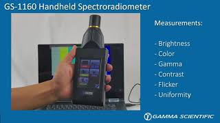 GS1160 Handheld Spectroradiometer [upl. by Sower819]