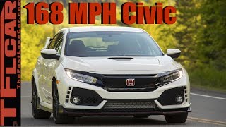 2017 Honda Civic Type R Review With a Top Speed of 168 MPH the Fastest Civic Ever [upl. by Grady885]