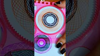 Amazing Spirograph Art 😍 spirograph satisfying asmr ytshorts trending art drawing shorts [upl. by Dorette]