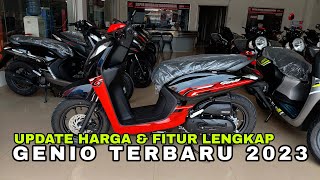 HONDA GENIO TERBARU 2023 WARNA HITAM MERAH [upl. by Aihsenrad776]