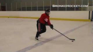 Bronko Hockey Drills for Defenseman with Jason Ricci [upl. by Nylesoy152]