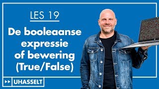 De booleaanse expressie of bewering TrueFalse [upl. by Peyton]