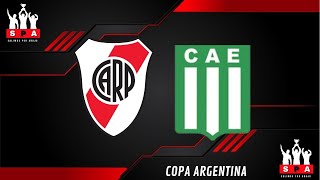 RIVER PLATE VS EXCURSIONISTAS EN VIVO ⚽️ ⚽️ ⚽️  🔥🔥 COPA ARGENTINA 🔥🔥  32AVOS DE FINAL [upl. by Aivatahs189]