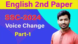 Pretest Exam Preparation । SSC 2024 l English 2nd Paper l Voice Change l Part1 [upl. by Centonze]