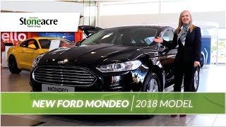 Ford Mondeo 2018 Review  Stoneacre [upl. by Shimberg]