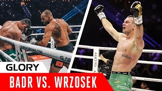 The Greatest Comeback in Kickboxing History  Badr Hari vs Arek Wrzosek [upl. by Nohs]