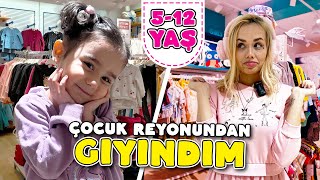 ÇOCUK REYONUNDAN GİYİNDİM  24saat OykuKarta [upl. by Nuahsal979]