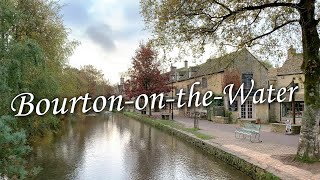 BOURTONONTHEWATER – Tour English Cotswolds Village including Model Village [upl. by Tereve336]