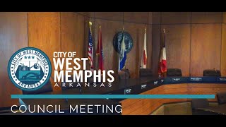 West Memphis City Council Meeting 08152024 [upl. by Florance]