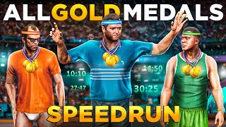 I Thought I Knew GTA V Until I Tried This  GTA 5 ALL Gold Medal Speedrun [upl. by Hanid]