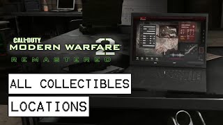 Call Of Duty Modern Warfare 2 Remastered All Collectibles Locations All 45 Intel Locations [upl. by Adnorahc]