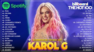 Karol G Mix 2023 Éxitos ❤️ Las Mejores Canciones de Karol G ❤️❤️ LO MAS NUEVO 2023 [upl. by Samantha]