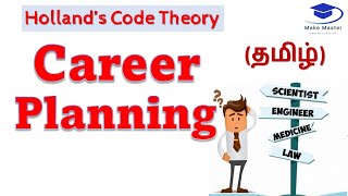 How to choose your career  Hollands code in tamil  makemaster [upl. by Easton]