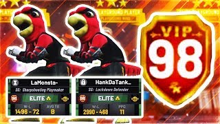 HITTING 98 OVERALL amp UNLOCKING MASCOTS IN NBA 2K19  HANKDATANK  LAMONSTA BEST DUO EVER [upl. by Alburg]