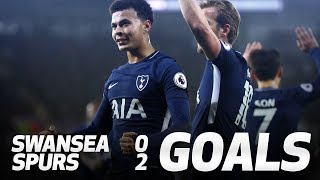 FERNANDO LLORENTE AND DELE ALLI GOALS  Swansea 02 Spurs [upl. by Edlin722]