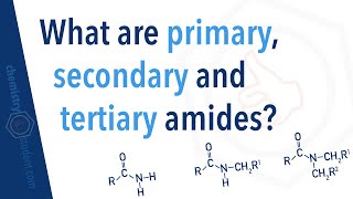 What are primary secondary and tertiary amides [upl. by Juni]