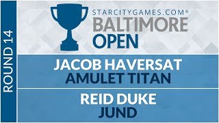 SCGBALT  Round 14  Jacob Haversat vs Reid Duke [upl. by Lucchesi]