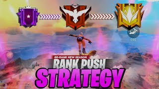 NEW BRRANKED STRATEGY IN FREE FIRE  FULL MAP TIPS AND TRICKS  NEW SEASON [upl. by Aisayt855]