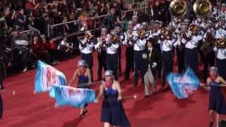 Crescenta Valley HS Falcon Marching Band  2013 Hollywood Christmas Parade [upl. by Anneyehc]