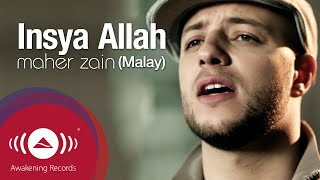 Maher Zain  Insya Allah Malay  Official Lyric Video [upl. by Bertsche]