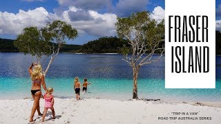 My Fraser Island FAMILY 👨‍👩‍👧‍👧 Making Backpacking Friends amp Exploring Fraser Island Australia ✨ [upl. by Anny]