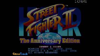 HD GAMETRONIK  HYPER STREET FIGHTER 2  MAME 0141u2 [upl. by Sivrep517]