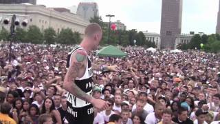 Machine Gun Kelly performs at Ohios Homecoming [upl. by Baynebridge]