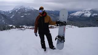 Test snowboard Capita Mercury 2024 [upl. by Weide]