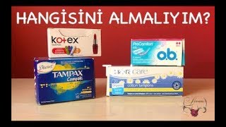 Hangi tampon markası daha sağlıklı etkili ve rahat [upl. by Vidal214]