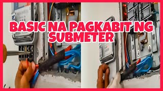 BASIC NA PAGKABIT NG SUBMETER [upl. by Ettesil]