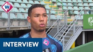 Interview ADOnieuwkomer Milan van Ewijk  OMROEP WEST SPORT [upl. by Novahs]