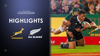 HIGHLIGHTS  South Africa v All Blacks  Johannesburg 2024 [upl. by Yesnil]