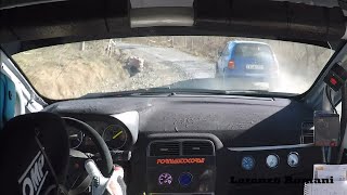 Cameracar con sorpasso SETTEMBRINI  MANCUSO 1° Rally Terra Valle del Tevere 2021 [upl. by Aurita995]