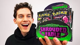 The Pokémon Shrouded Fable Booster Box Opening [upl. by Bartolome538]