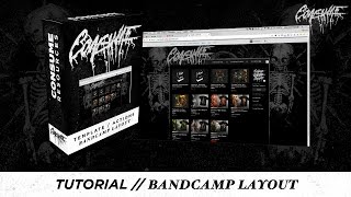 Tutorial  Custom Bandcamp Page w Free Photoshop Actions and Templates [upl. by Eintihw]