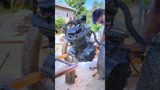 making homemade RC car  bike engine 🚗 shots project experiment sujanexperiment [upl. by Fidelity]