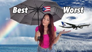 Best and Worst time to visit Puerto Rico 🇵🇷 [upl. by Duahsar]