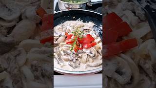 Einfacher Mittagessen kochen mit Creme Fraiche [upl. by Atiuqin701]