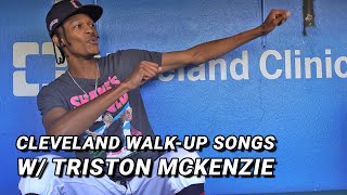 What Pros Blare Cleveland Indians WalkUp Songs w Triston McKenzie [upl. by Heinrick813]