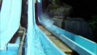 Steepest water slide in Cyprus [upl. by Aimerej]