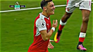 Özil Celebration Arsenal  Slow Motion  4K UHD Özil Free Clip for Edit [upl. by Aenert]