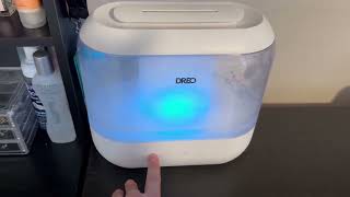 Must Have Humidifier Plus its a Diffuser Dreo Humidifiers for Bedroom [upl. by Husein]