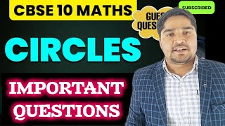 Circle Chapter 10🔥 Class 10th Maths ncert CBSE 2024 Boards Exam cbse sample boards2024 [upl. by Aissej978]